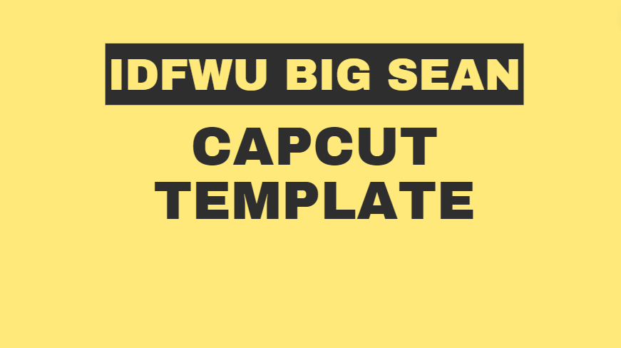 idfwu capcut template